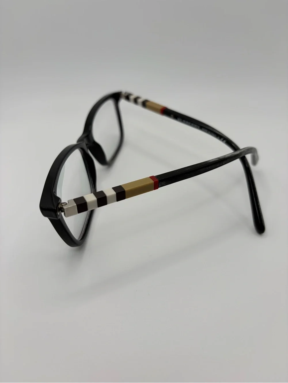 Burberry B 2199 3001 Eyeglass FRAMES Black Rectangle 53-17-145 Made in Italy
